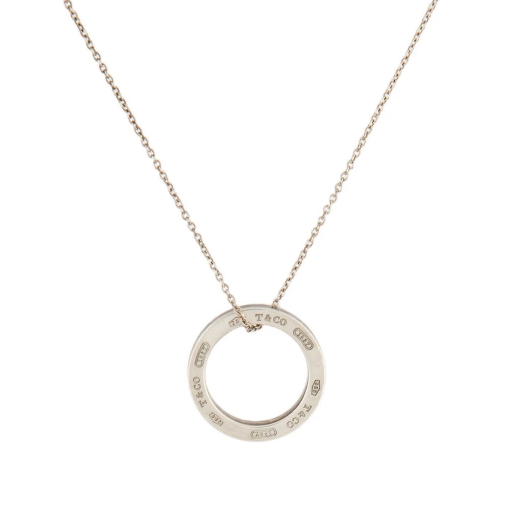 Tiffany & Co. 1837 Circle Pendant Necklace